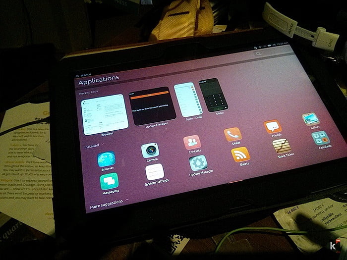 Ubuntu Touch on Nexus 10
