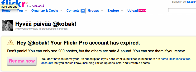 flickr pro nélkül
