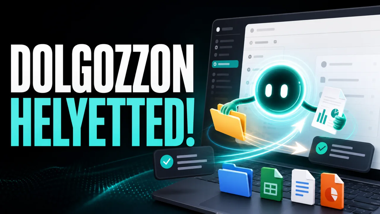 ChatGPT Work: amikor az AI nem válaszolgat, hanem dolgozik