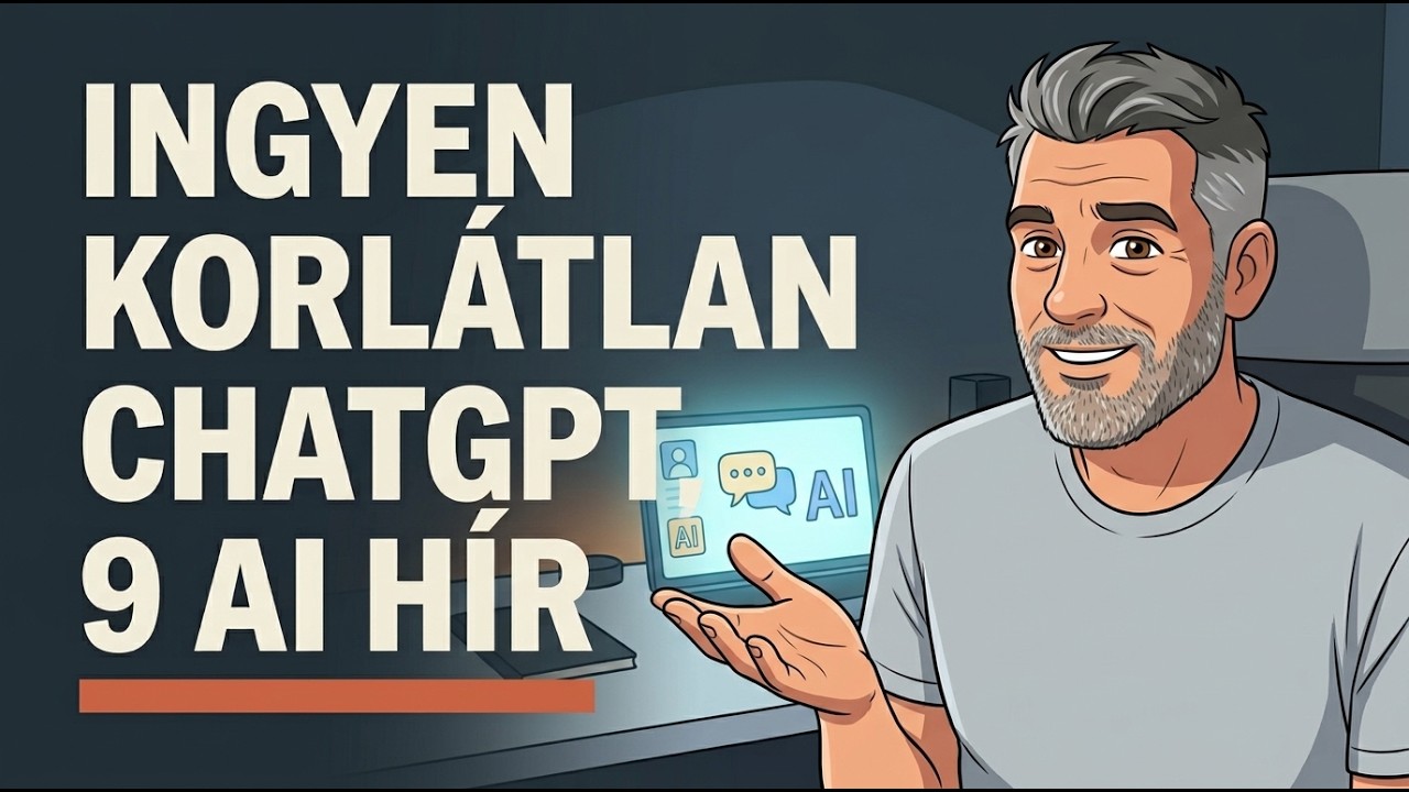 Ingyen korlátlan ChatGPT, vízjel a Claude-on – augusztusi AI hírek